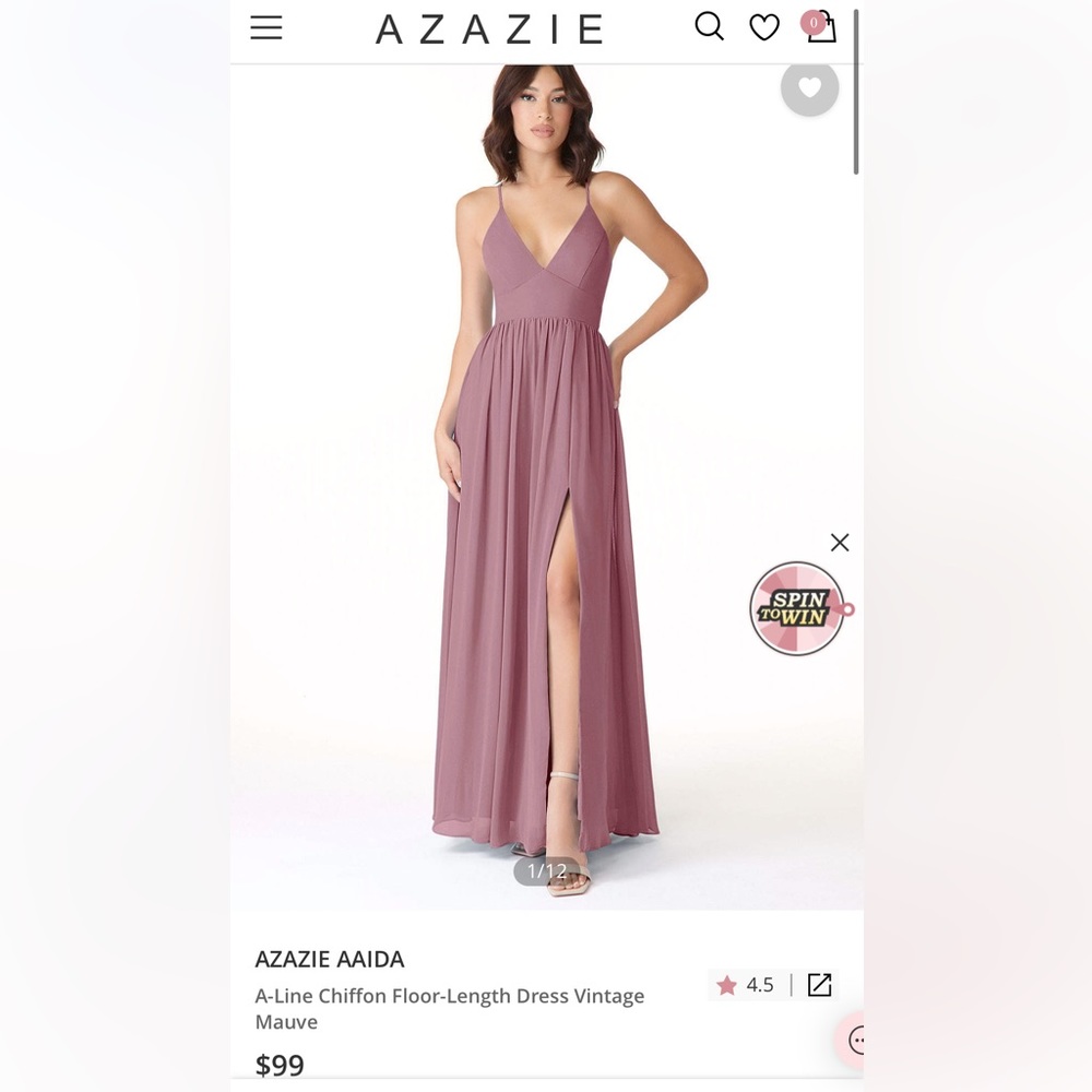 Azazie Aaida Bridesmaid Dress